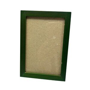 Green Wood Picture Frame 4x6 Dennis Daniels Co. Tabletop & Wall Mount Display